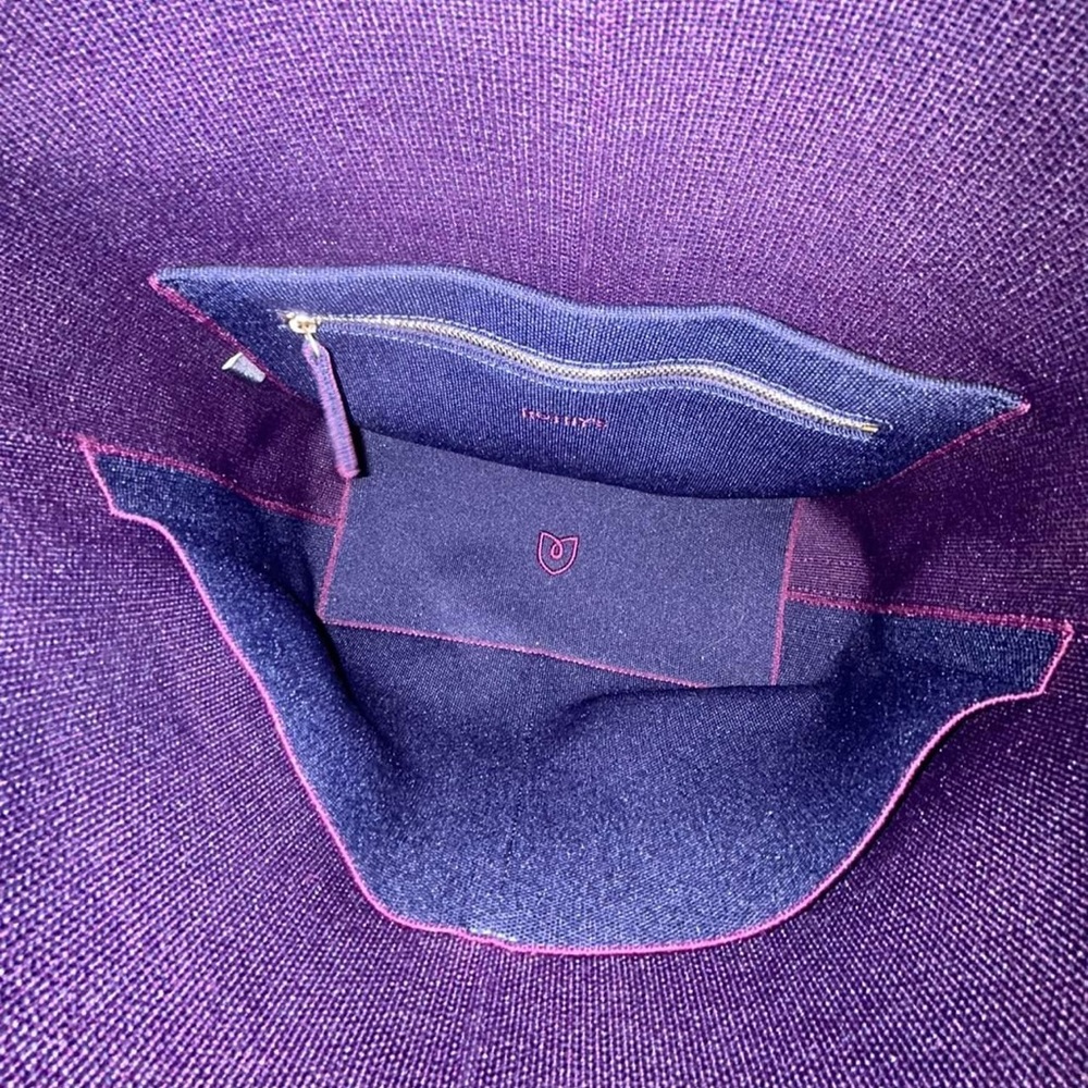 Rothys Aubergine Mini Zip Bucket - Picture 4 of 5